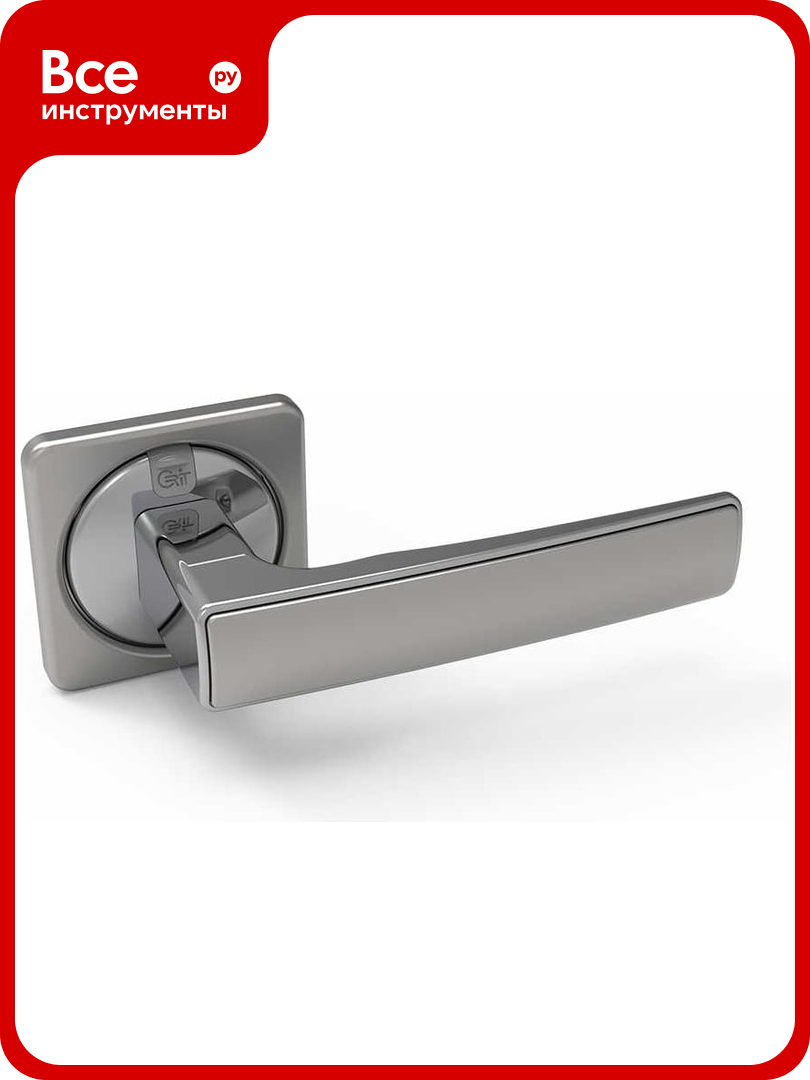 Дверная ручка на фланце CRIT РФ К73 Хп Нш 05290