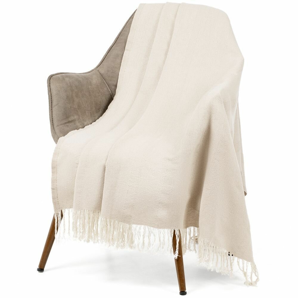 Плед Сенеж , бежевый — фото 1