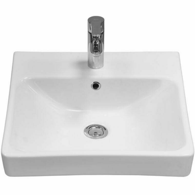 Раковина Aquaton Santek Адриана 45 1WH501630 Белая стильный дизайн