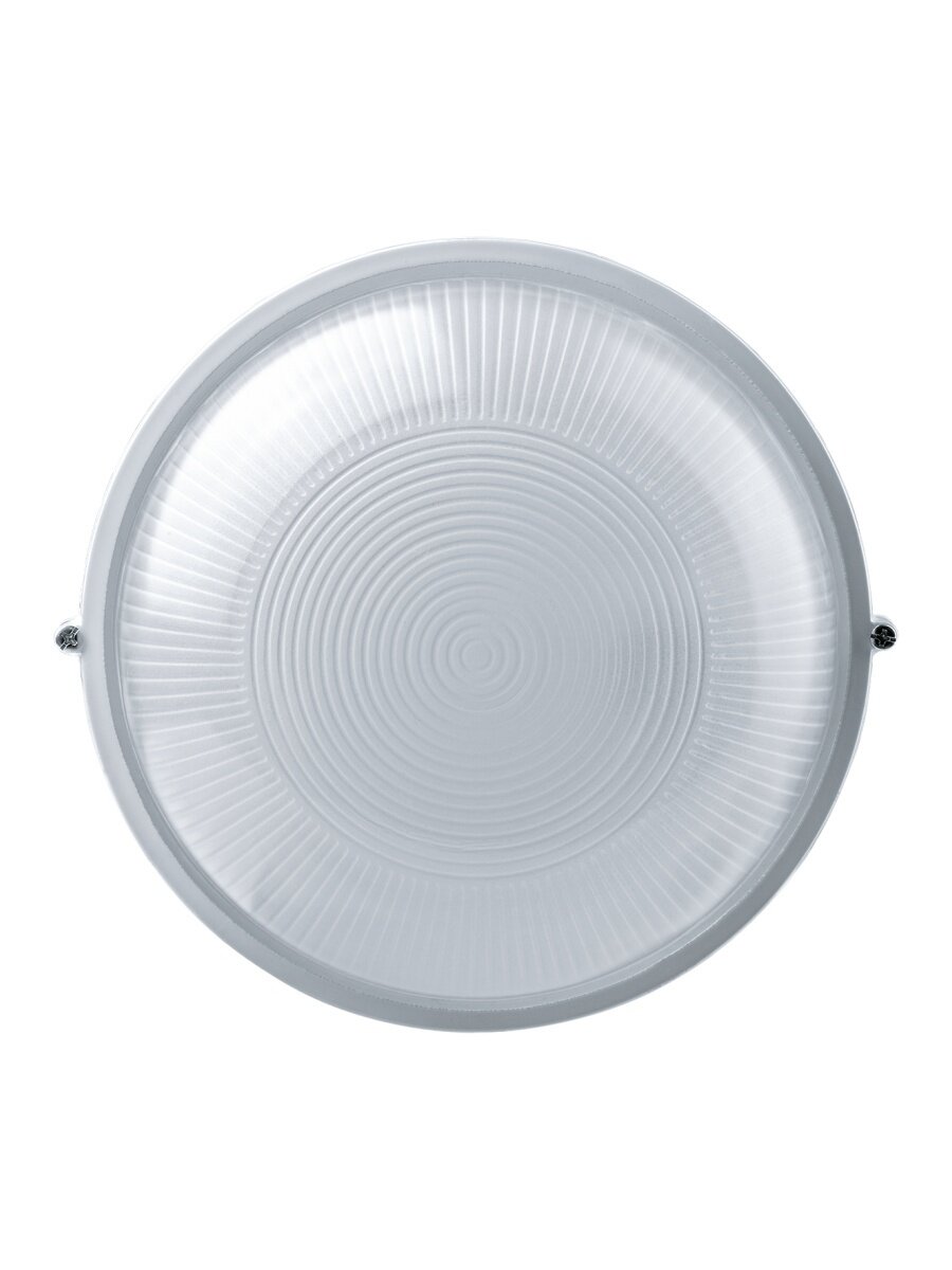 Светильник ЛОН 94 806 NBL-R1-100-E27/WH 1х100Вт E27 IP54 (аналог НПБ 1101 бел. круг 100Вт) Navigator 94806