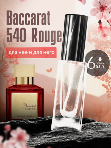 Изображение товара Духи унисекс по мотивам Baccarat Rouge 540 6 мл + подарок 1 мл другого аромата