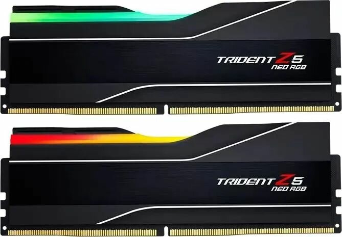 メモリー G.SKILL TRIDENT Z5 RGB DDR5 6000 32GBx2 G skill trident z rgb 32 гб 6000 мгц ddr5 — купить по низкой цене