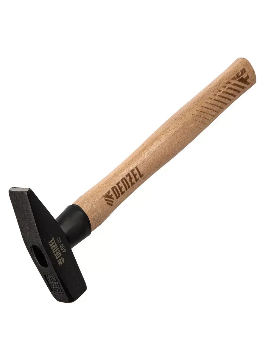 Молоток строительный 400 г буковая рукоятка DENZEL 10428