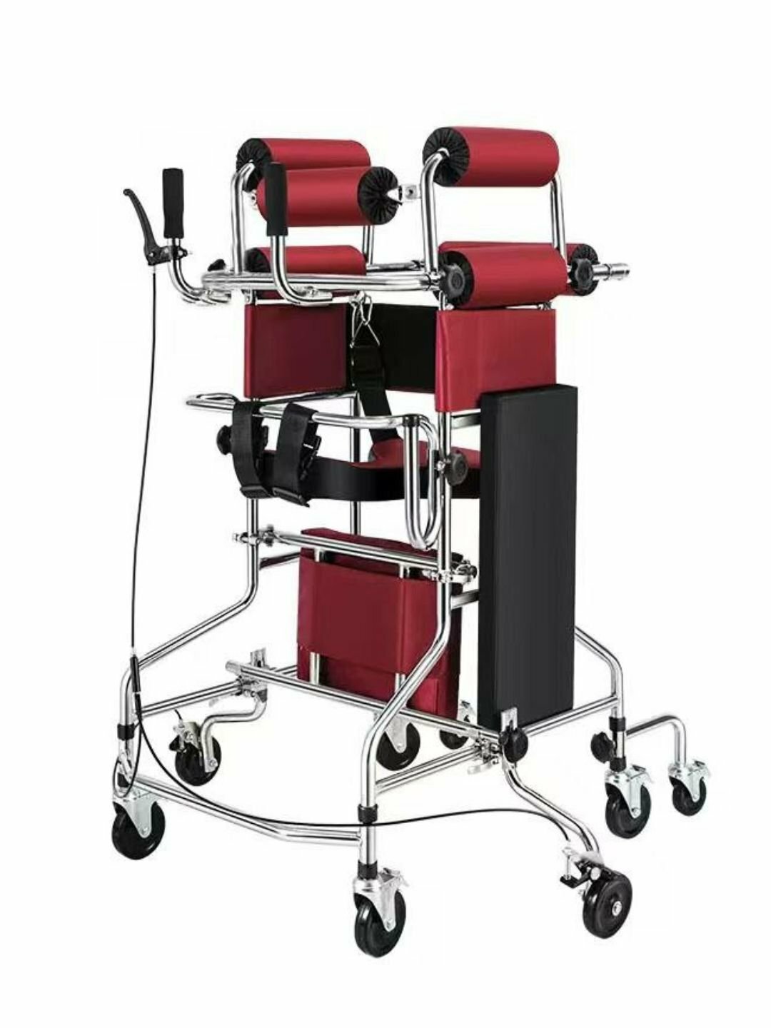 Реабилитационные ходунки, с полной поддержкой туловища и тормозной системой