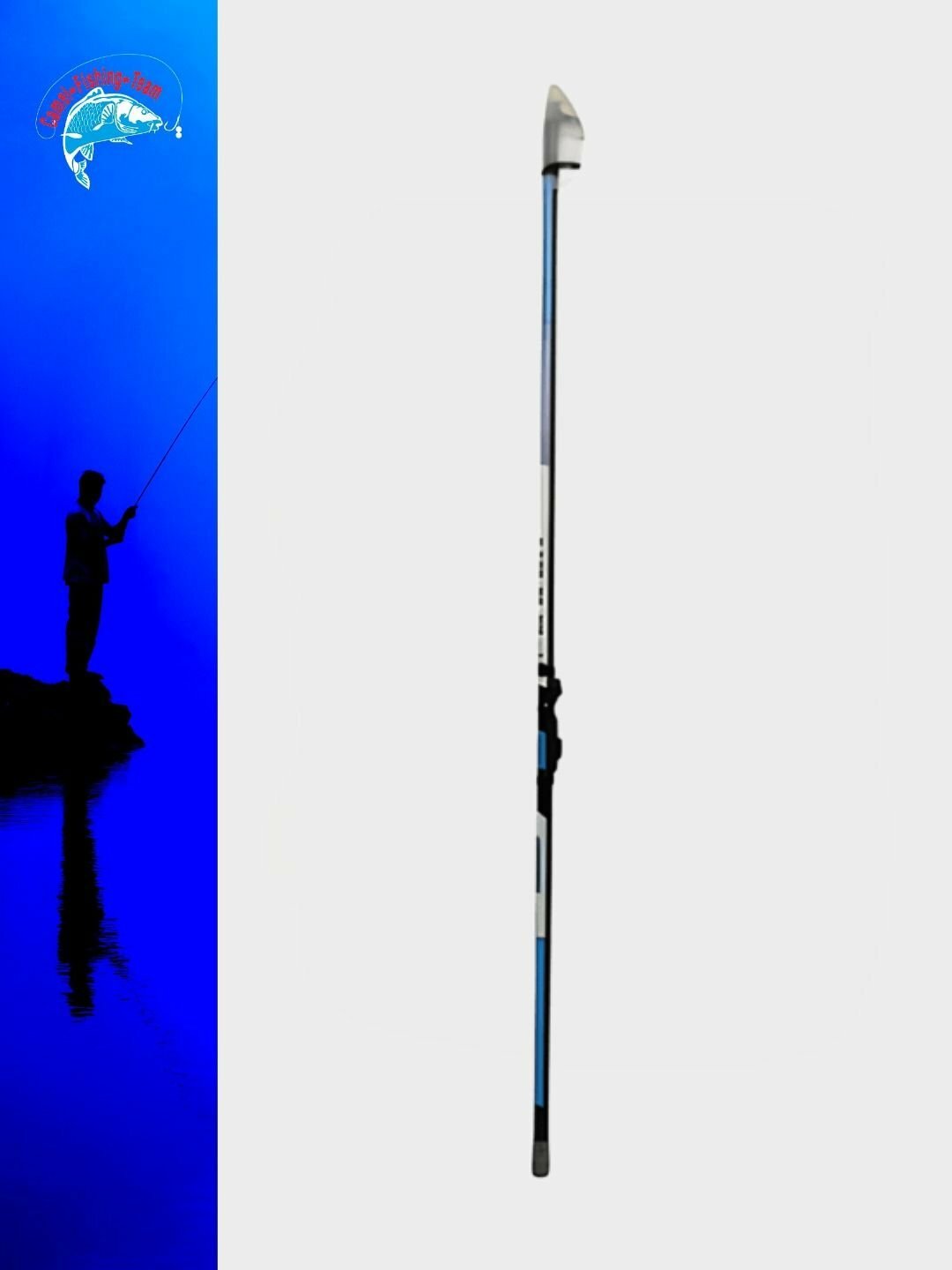 Удочка "tuohai power", телескопическая, карбон, оранжевая, 5м