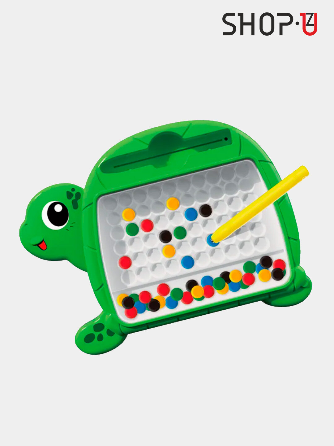 Магнитный планшет головоломка для рисования, набор для сборки графиков на столе для упражнений по различению цветов