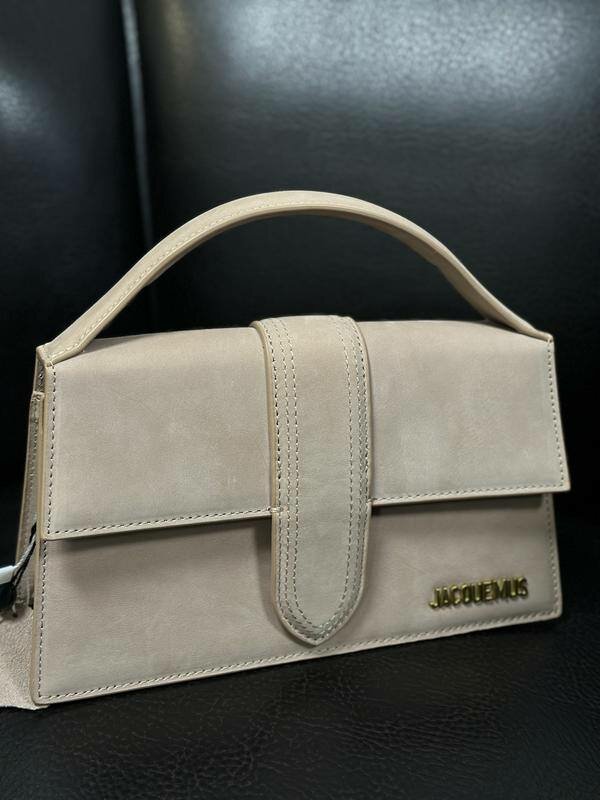 Сумка багет , бежевый — фото 1