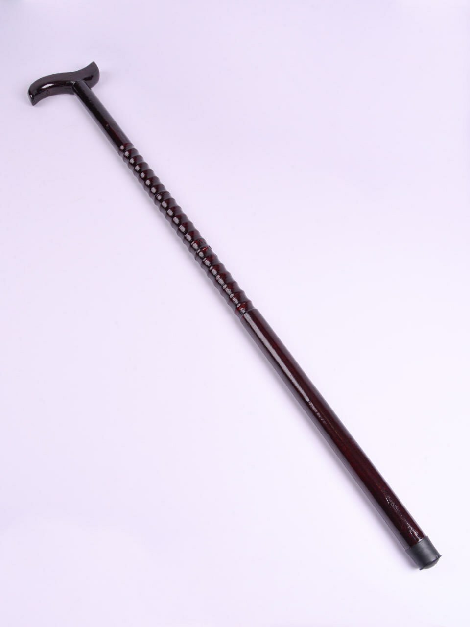 Трость деревянная "Классика", рукоять из дерева, надёжность и стиль