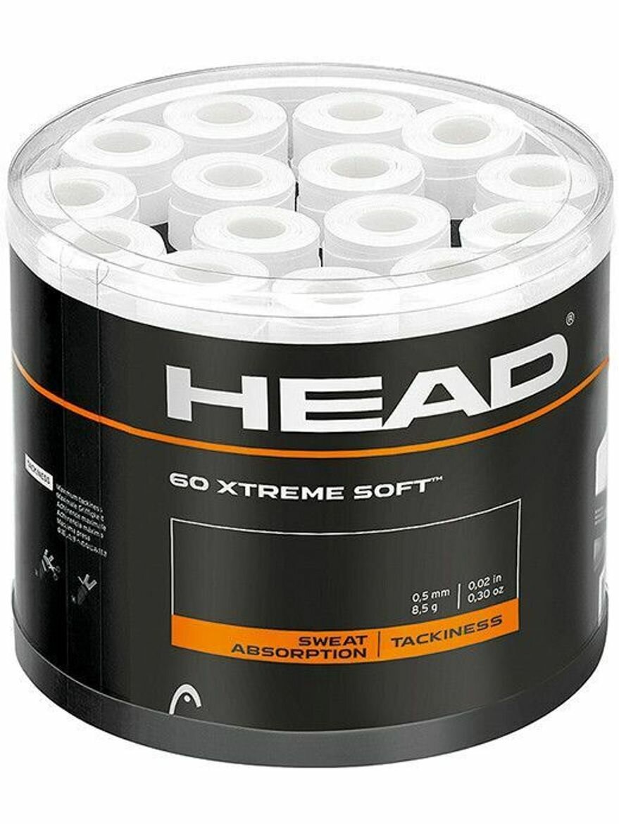 Овергрипы Xtreme Soft 60 pcs Box Унисекс 285425-WH для тенниса