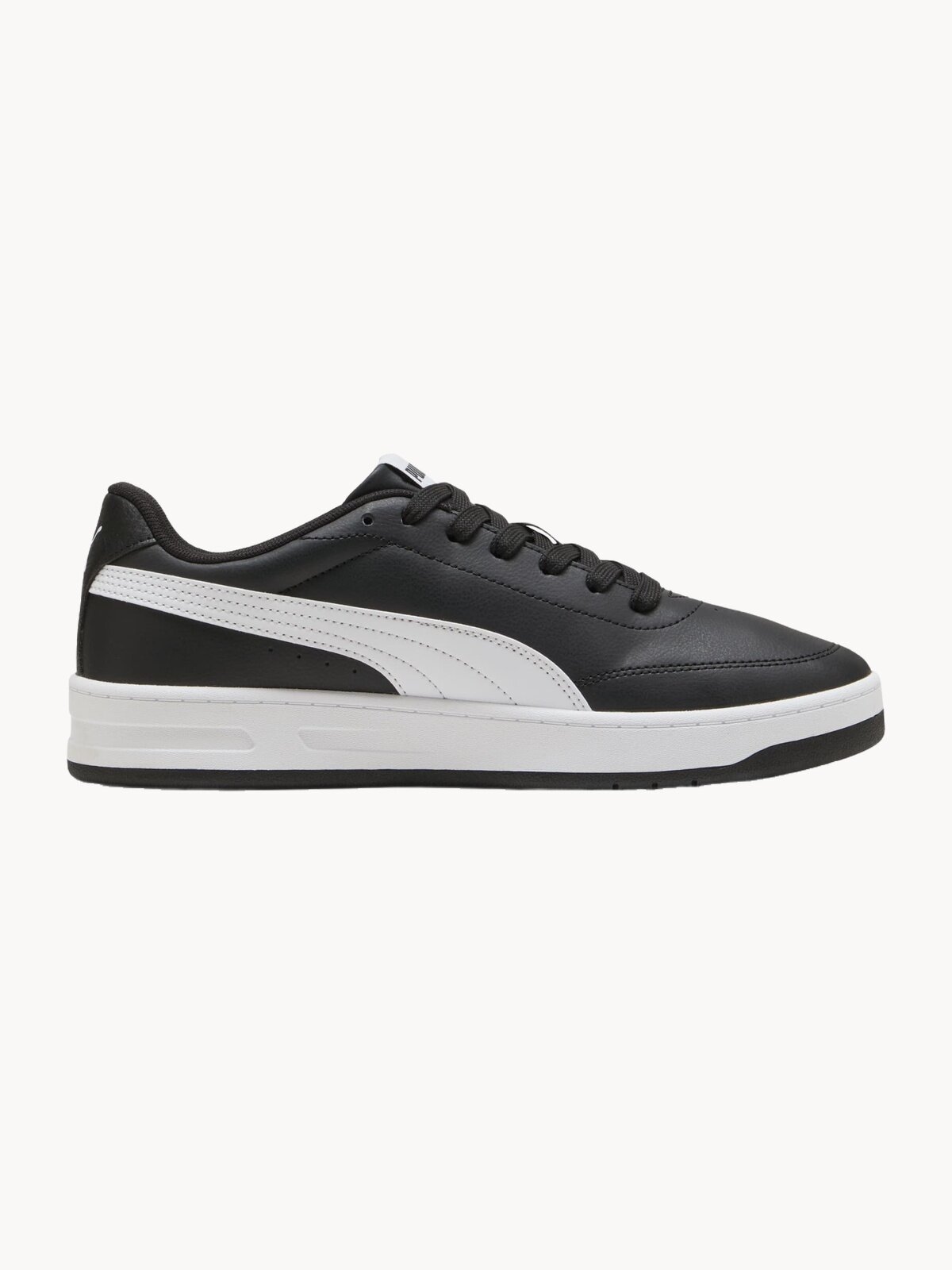Кеды PUMA Court Classic, размер 7.5 UK, черный/белый