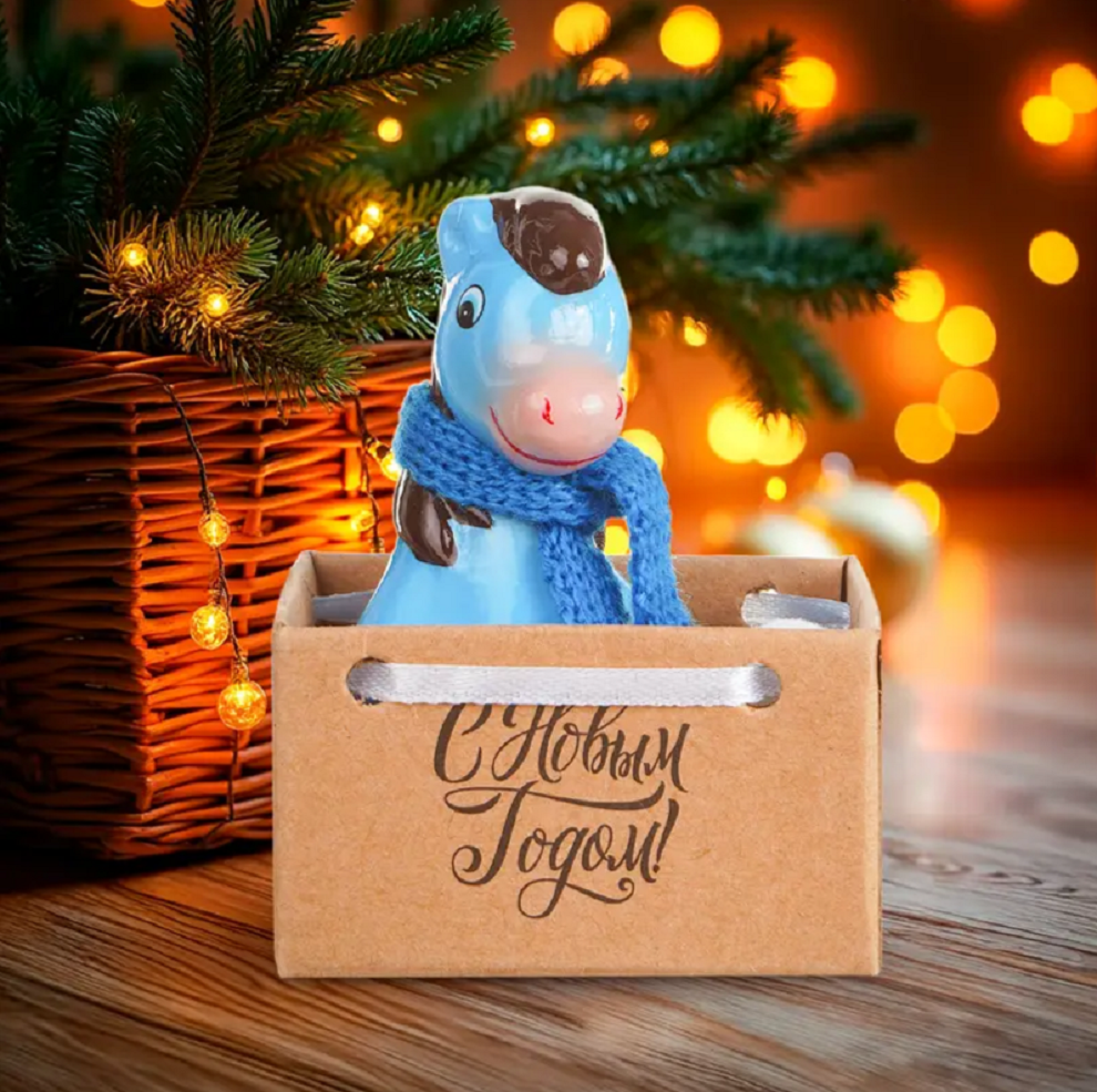 Сувенир новогодний "Лошадь" — фото 1