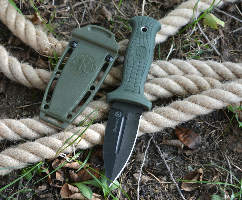 Туристический нож  Страж 2   Кизляр  сталь AUS8  рукоять хаки