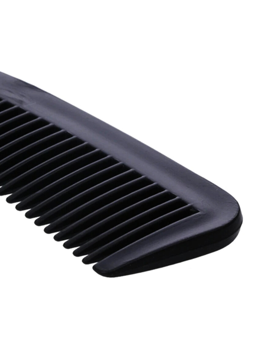 Турмалиновая расческа, черная, продается в фирменной коробочке. — фото 1