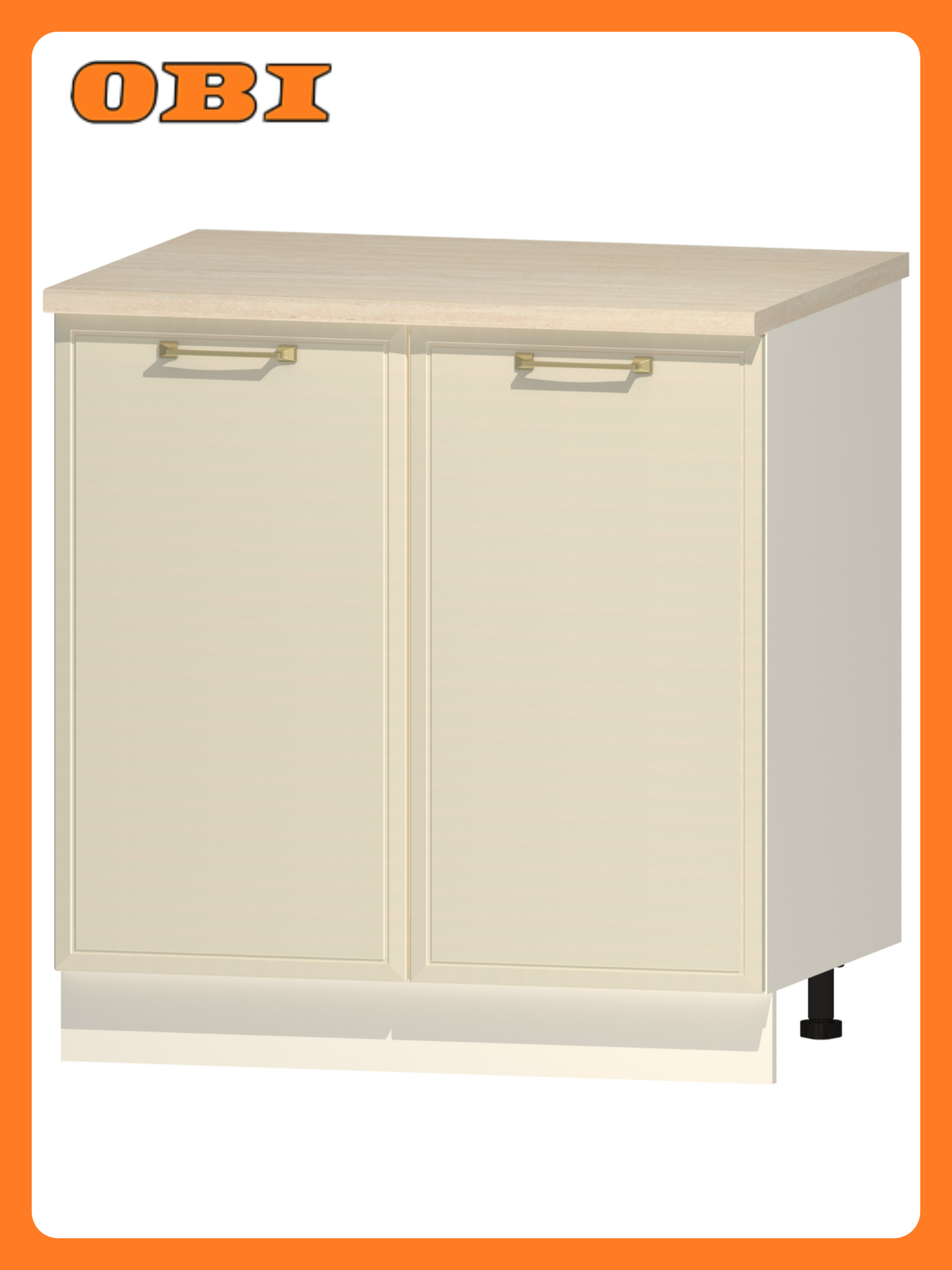 Шкаф напольный 80см Прованс