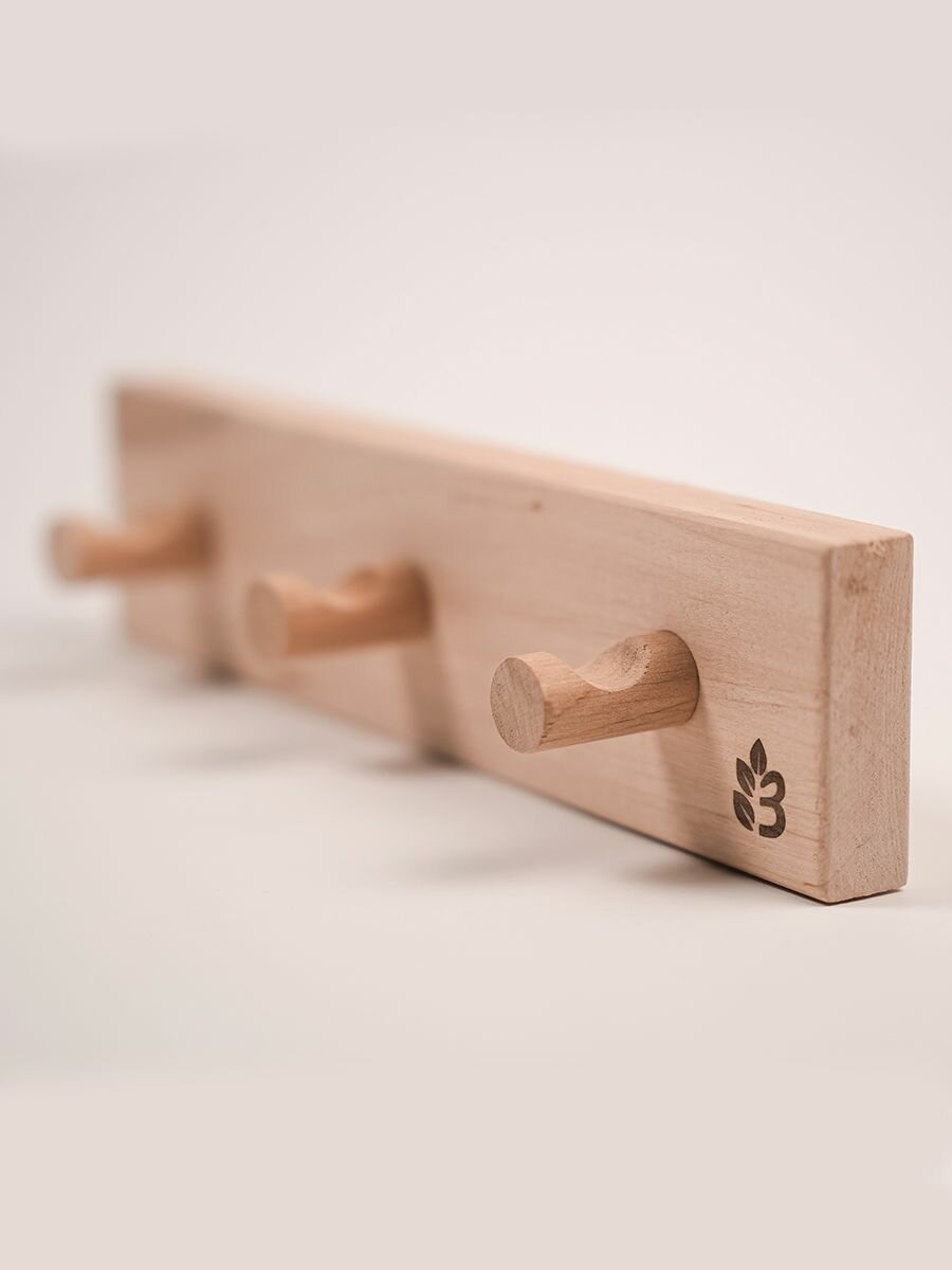 Вешалка настенная Левада Д3, ольха — фото 1