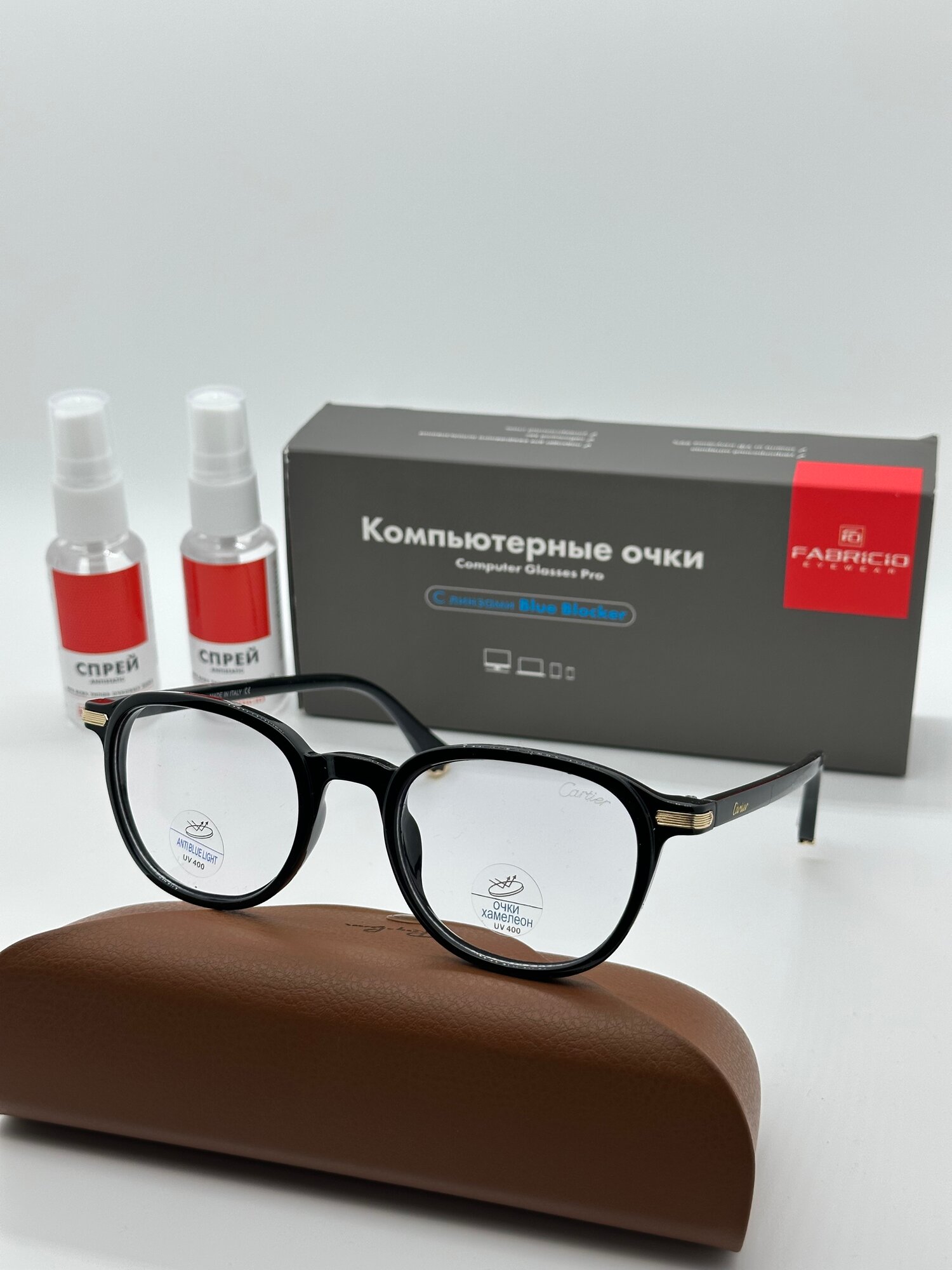 CARTIER HAMILYON — Данные очки оснащены фотохромными линзами которые автоматически меняют цвет