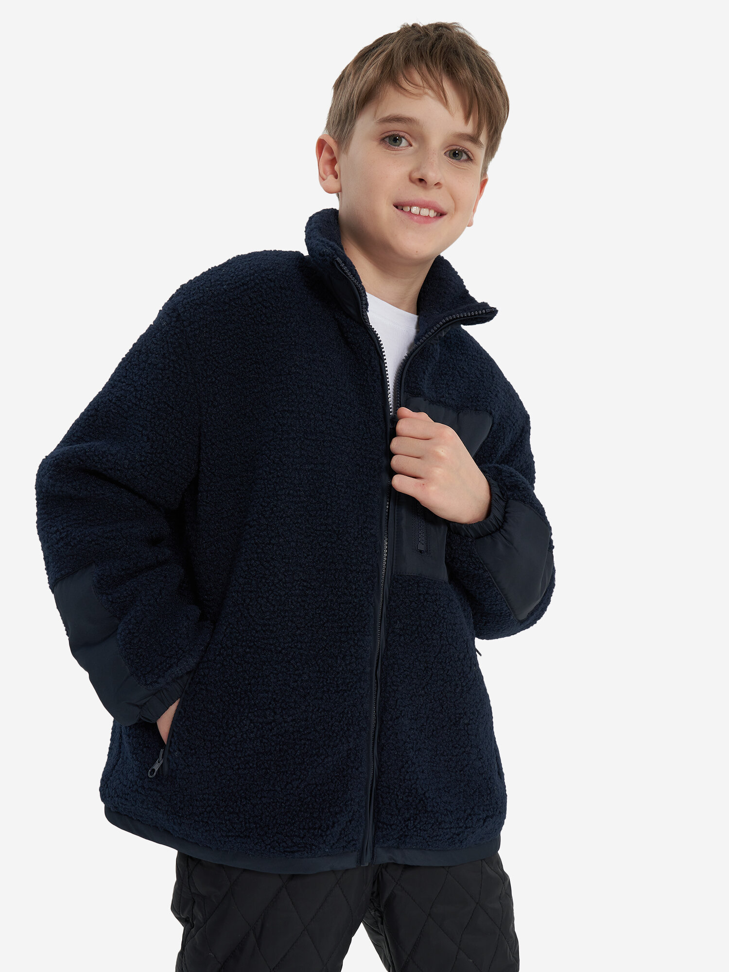 Толстовка GSD, размер 140-146, темно-синий — фото 1