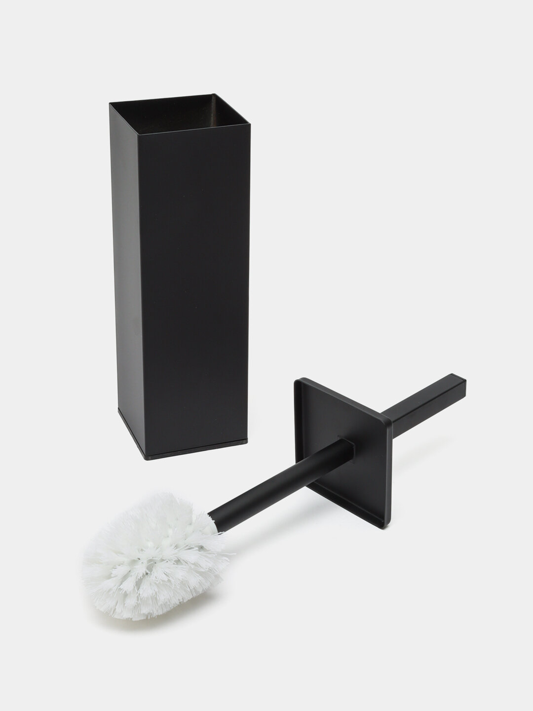 Щетка-ершик Rabito Gold Mirror, нержавеющая сталь, поворотная головка, мягкая накладка