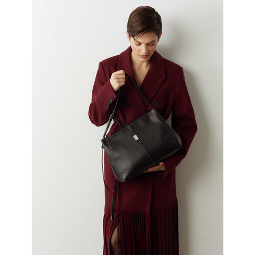 Сумка сэтчел Afina 577 фактура зернистая Корица 14690₽