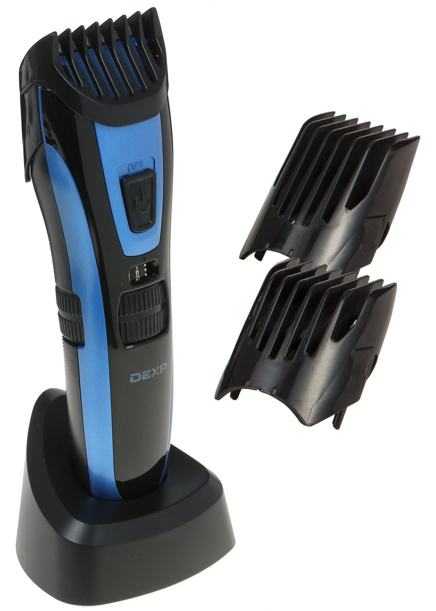 Машинка для стрижки волос DEXP HC-0130RB, нержавеющая сталь, Ni-Mh, 57 установок длины
