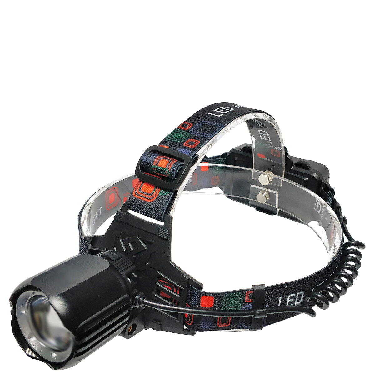 Налобный фонарь с красным и белым светом PM10-2TG, с ZOOM-ом — фото 1