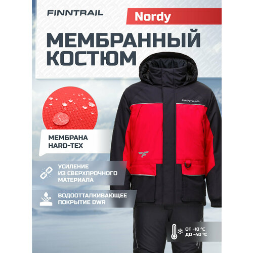 Утепленный мембранный костюм FINNTRAIL Nordy для зимней рыбалки и катания на снегоходе