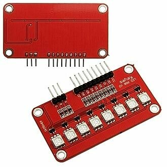 Модуль электронный 5050 Full-color LED на 8 RGB светодиодов 1 шт