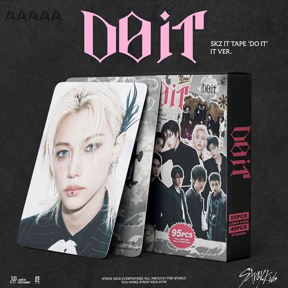 VOFIRROB STRAY KIDS, 95 шт. Lomo-карточек для третьего специального альбома DO IT, K-POP GIANT, мини-фотокарточки, STRAYKIDS 2026, коллекционный SKZOO, фан-постер SKZ со стикерами