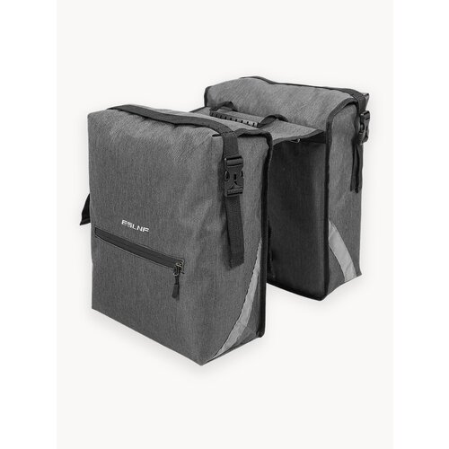 Большая велосипедная сумка 28 литров для установки на багажник велосипеда