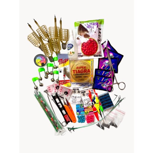 Подарочный рыболовный набор/ набор для рыбалки / кормушка пуля для рыбалки