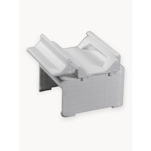 Набор 2 шт Крепление для двухканального реле Aqara на DIN-рейку 3D печать белое 690₽