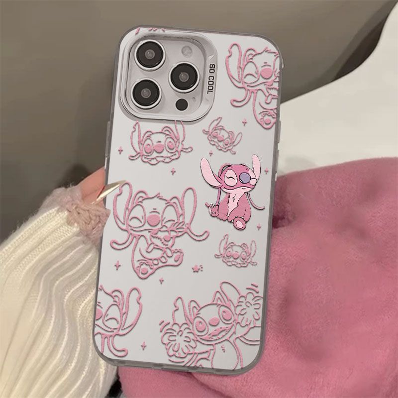 Чехол на Aйфон 17 / IPHONE 17 белое с принтом Линия драфта Энджи стиле силиконовый противоударный