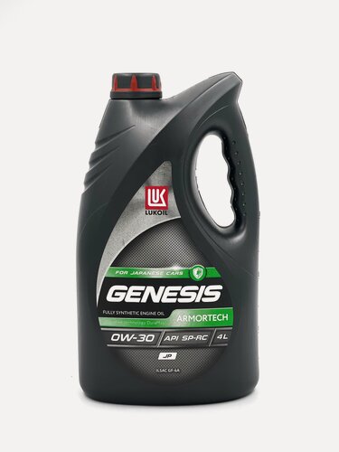 Изображение товара Масло моторное Лукойл Lukoil Genesis Armortech 0w-30 SP-RC JP GF-6A , for Japanese cars, 4л