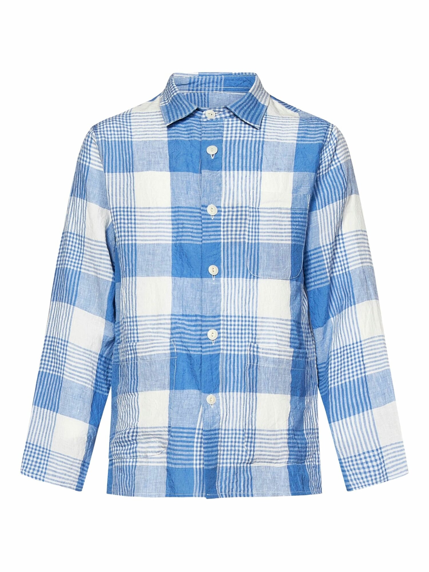 Рубашка EAST HARBOUR SURPLUS, размер 48, cиний