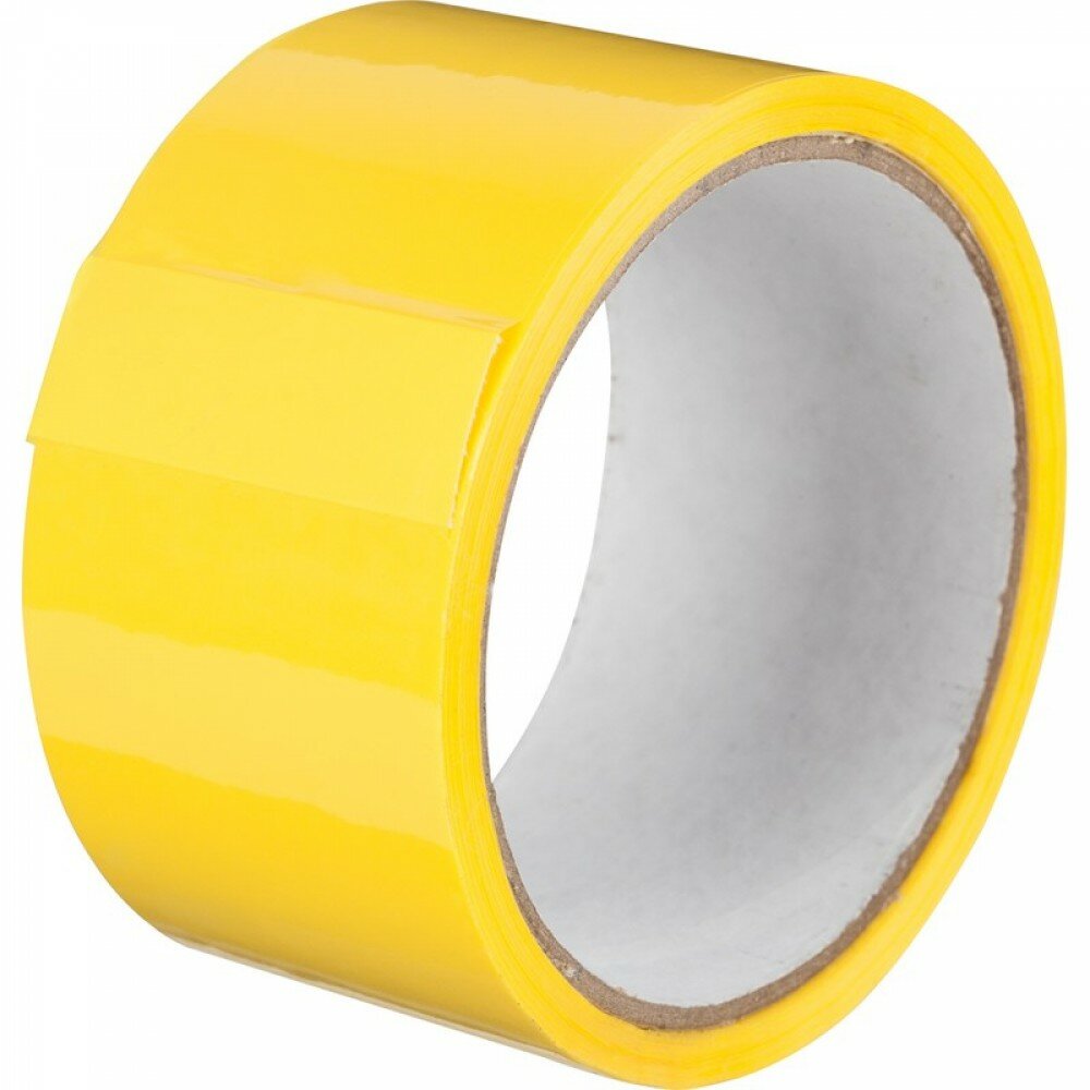 Липкая лента универсальная, 48 мм х 24 м, цвет желтый, In'Loran