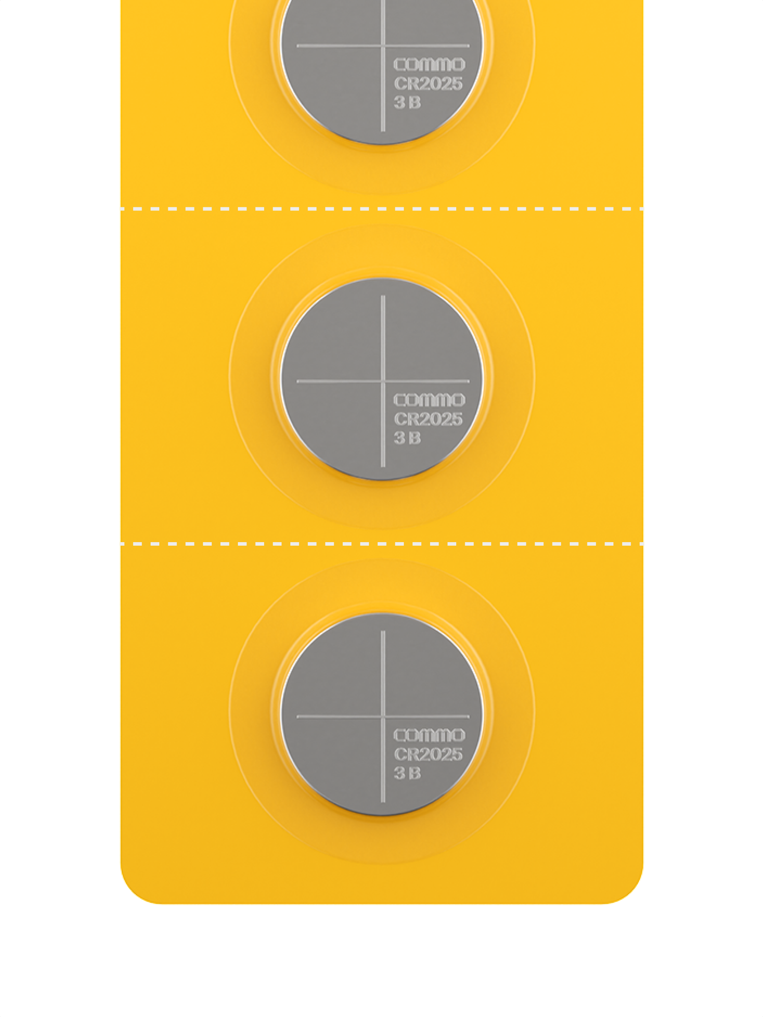 Батарейки литиевые COMMO Everyday Batteries, CR2025, 5 штук в упаковке — фото 1
