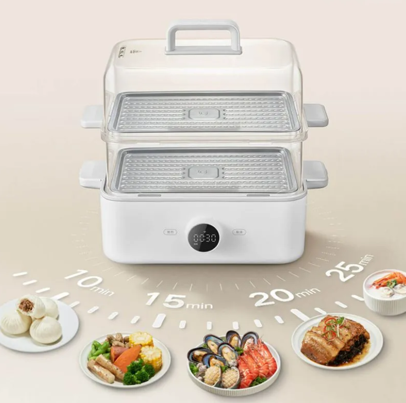 Пароварки Xiaomi Умная Пароварка Xiaomi Mijia Smart Electric Steamer 12L (MES01) CN