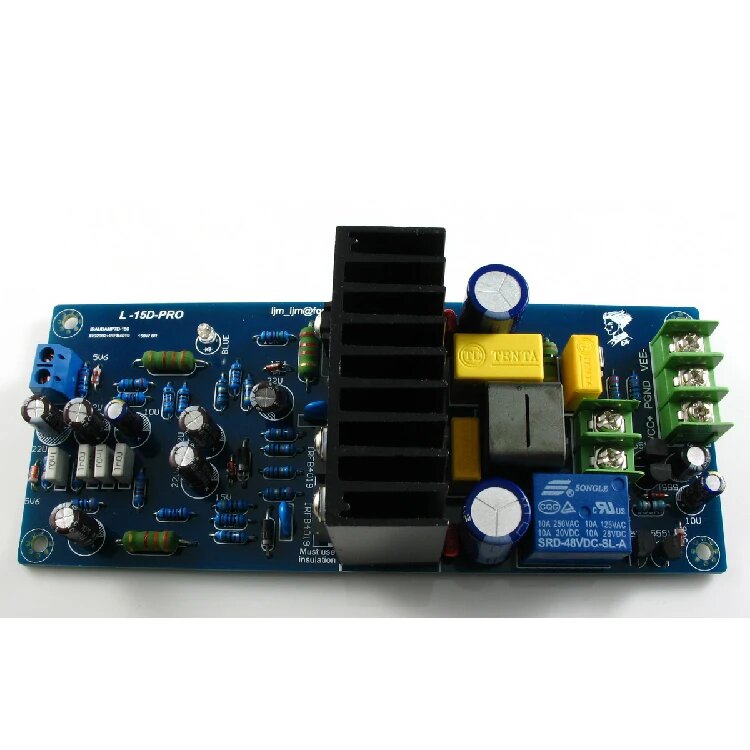 LJM L-15D-PRO IRS2092 IRFB4019-Class D digital power amplifier mono 300W with relay protection, DIY kit 2pcs