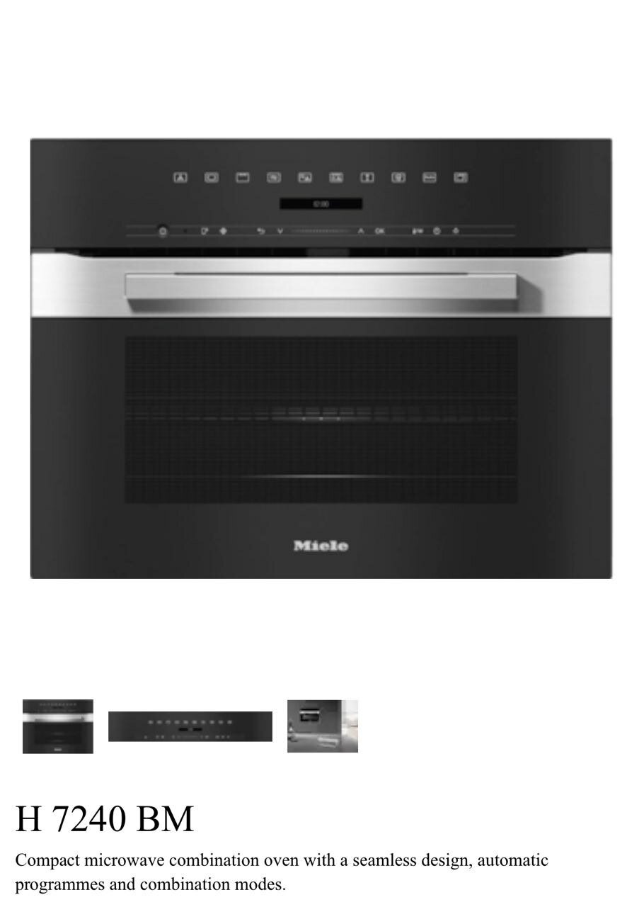 Духовой шкаф Miele H 7240 BM