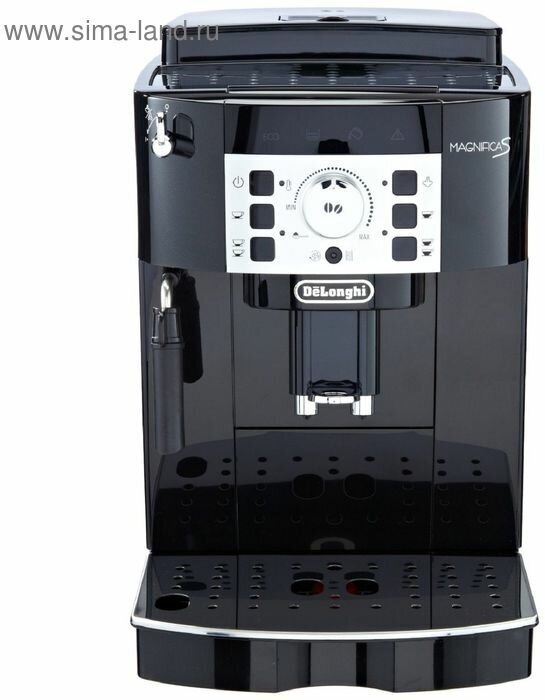 Кофемашина DeLonghi ECAM 22.110. B, автоматическая, 1450 Вт, 1.8 л, чёрная