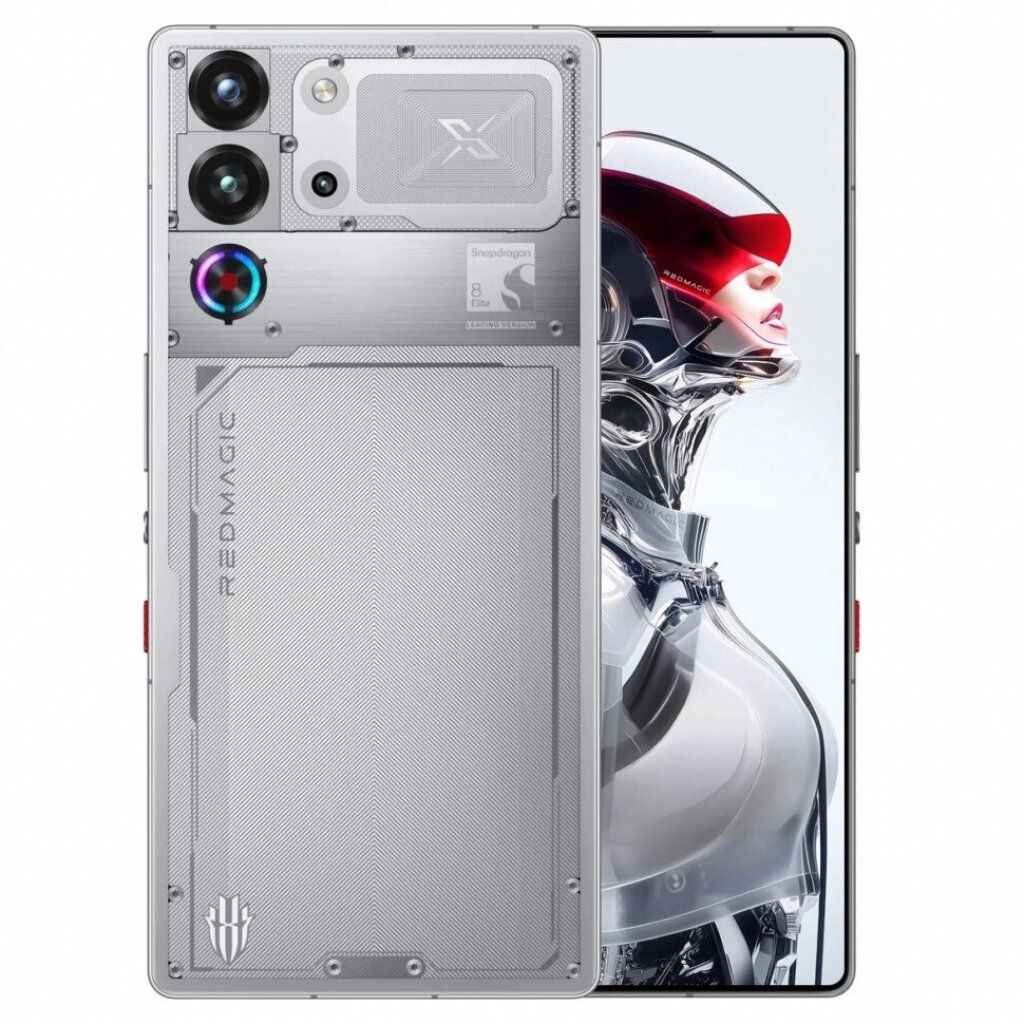Смартфон ZTE RedMagic 10S Pro, 24/1Tb, Moonlight (Серебристый)