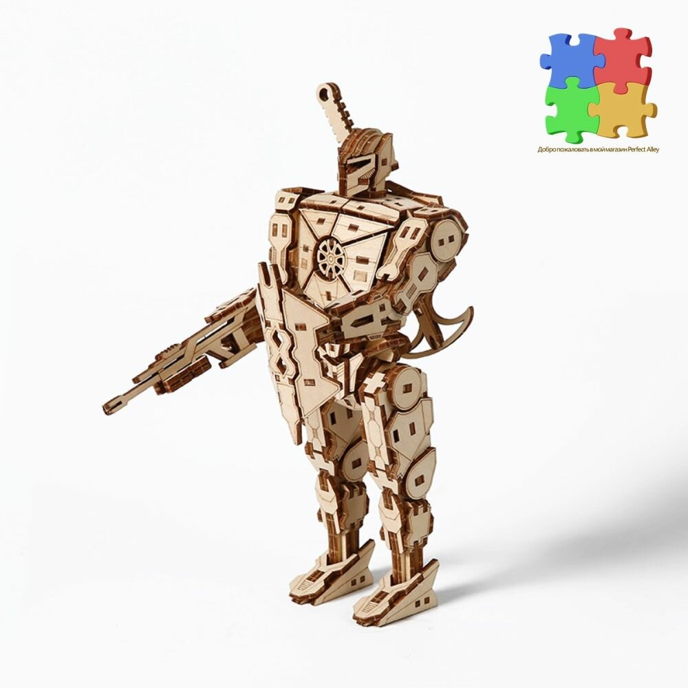 3D-пазл, Модели роботов, творчество, настольные украшения, развитие интеллекта