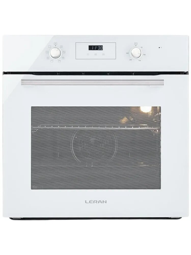 Встраиваемый духовой шкаф Leran EO 6474WG, LED-дисплей, гидролизная очистка, конвекция
