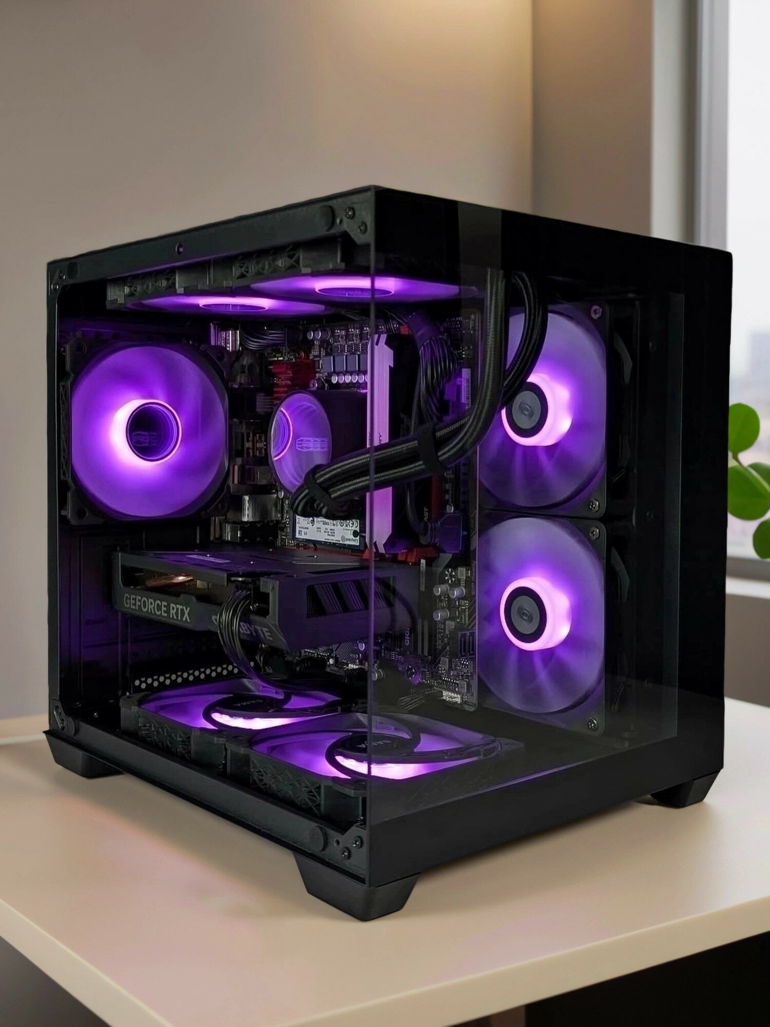 Игровой ПК( AMD Ryzen 5 7500F / NVIDIA GeForce RTX 5060 Ti (8 Гб) / RAM 32 ГБ / SSD 1 ТБ ) (Игровой компьютер / системный блок)
