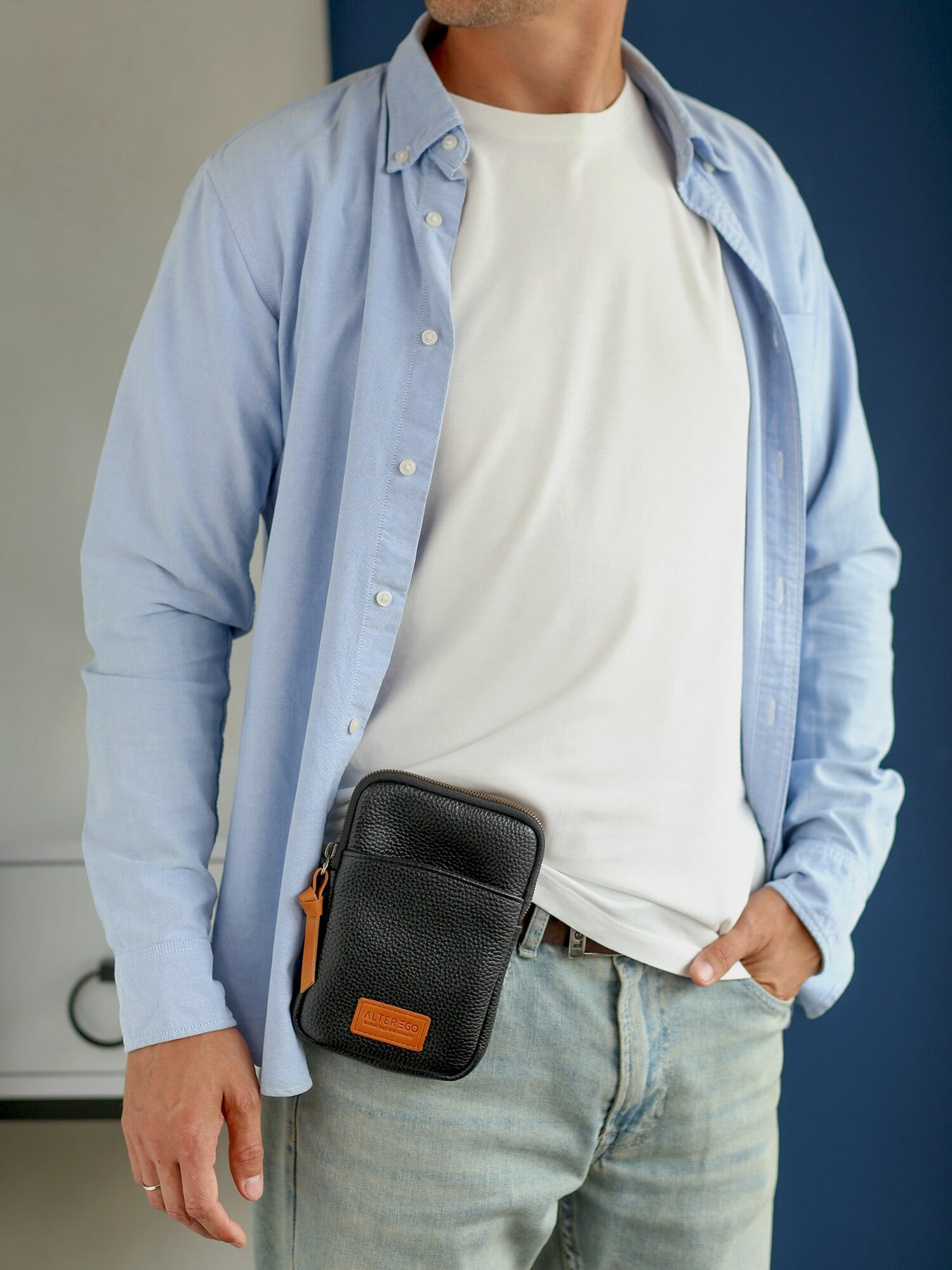 Сумка кросс-боди ALTER EGO, черный — фото 1