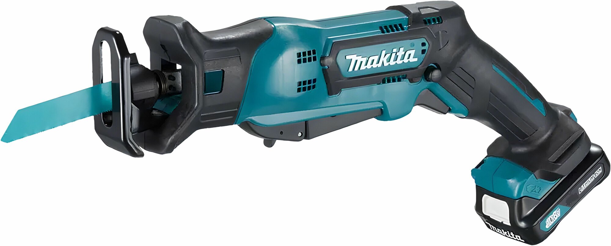 Аккумуляторная сабельная пила Makita JR103DZ зеленый/черный