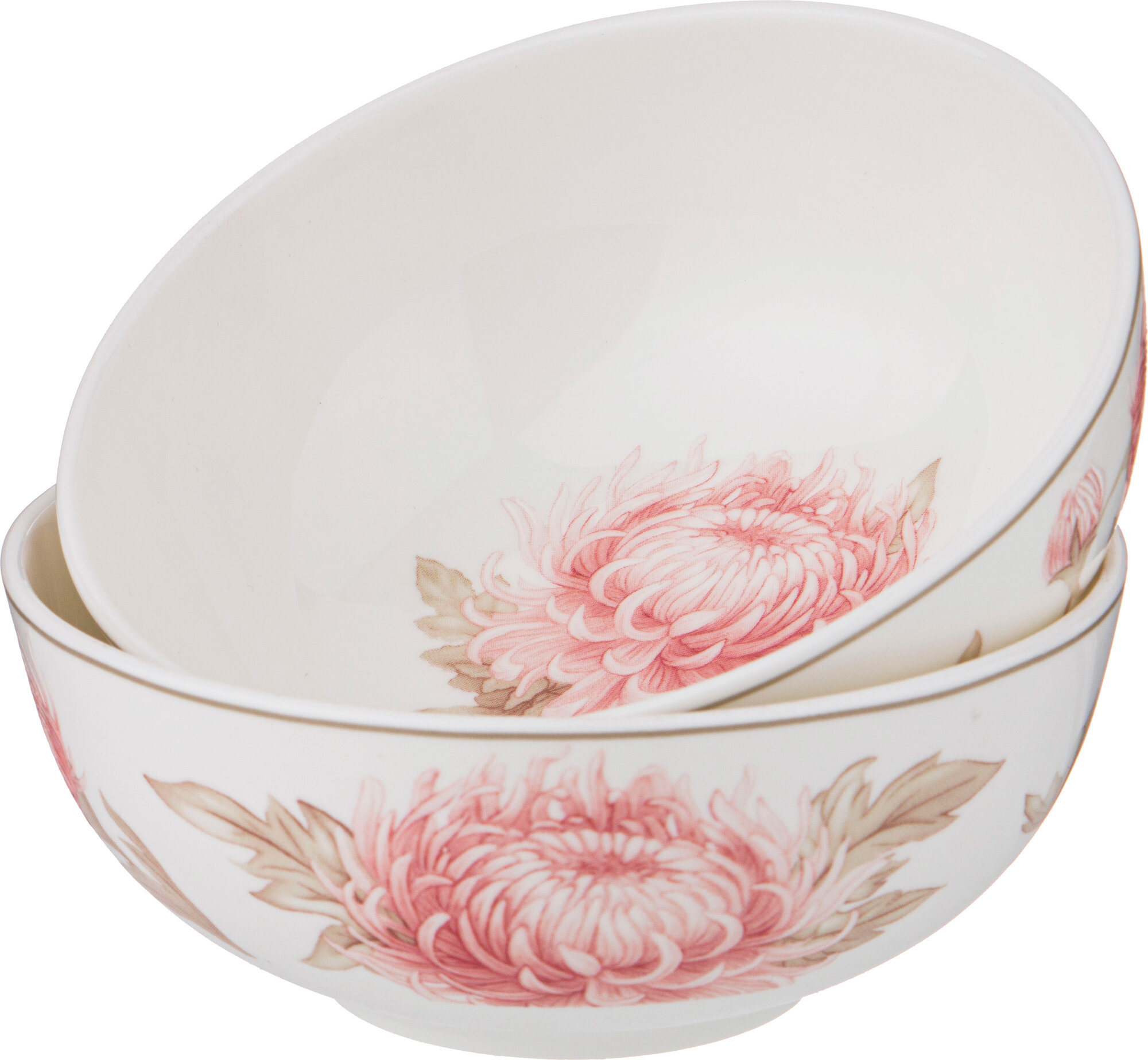 Соусники Lefard "Астра", 150 мл, набор 2 шт, фарфоровые, с рисунком — фото 1