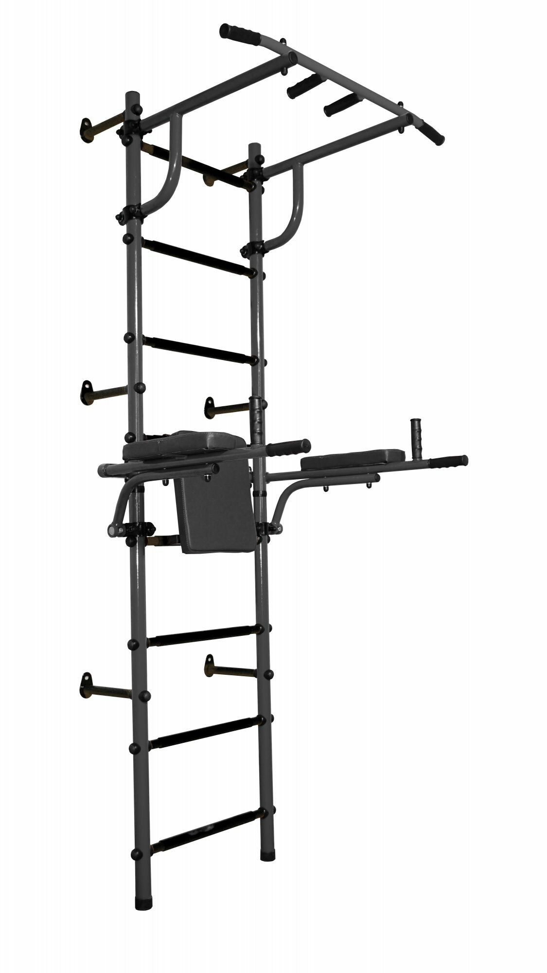 Детский спортивный комплекс ДСК с об (черный антик серебро) с турником