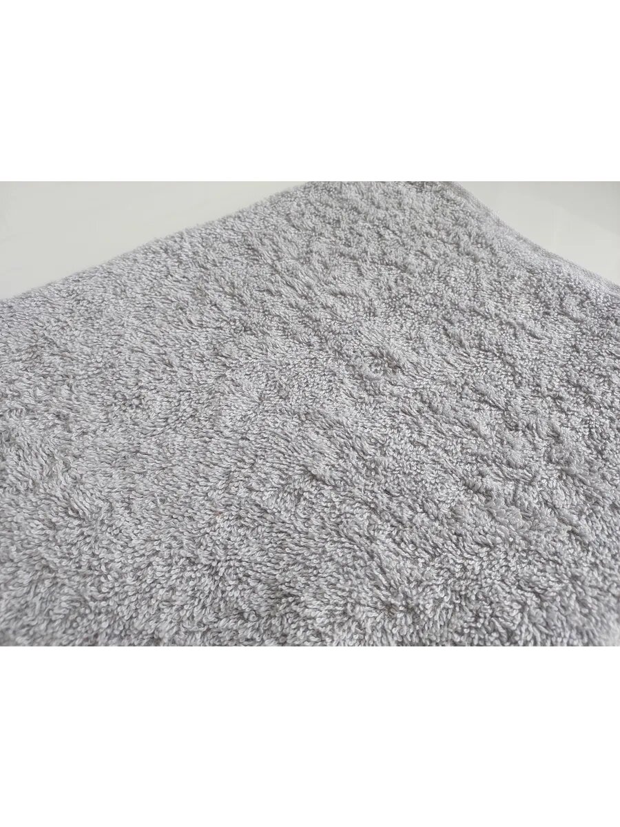 Полотенце махровое 40*70 см (430гр) серое — фото 1