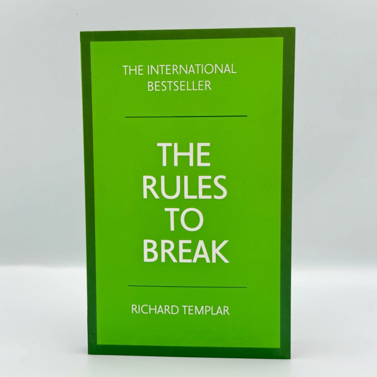 Книга Richard Templar "The rules to break", мягкий переплет, 225 стр, 2016 г, на англ. яз.